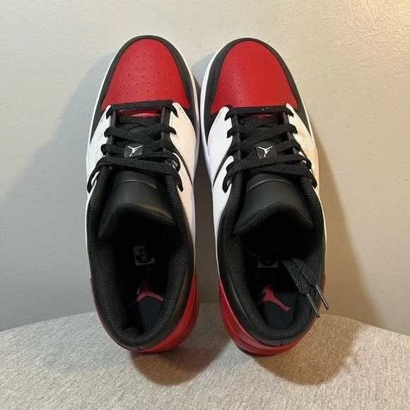 Nike JORDAN NU RETRO 1 LOW Red/Black Basketball Men's Shoe Size 10 DV5141 601​​